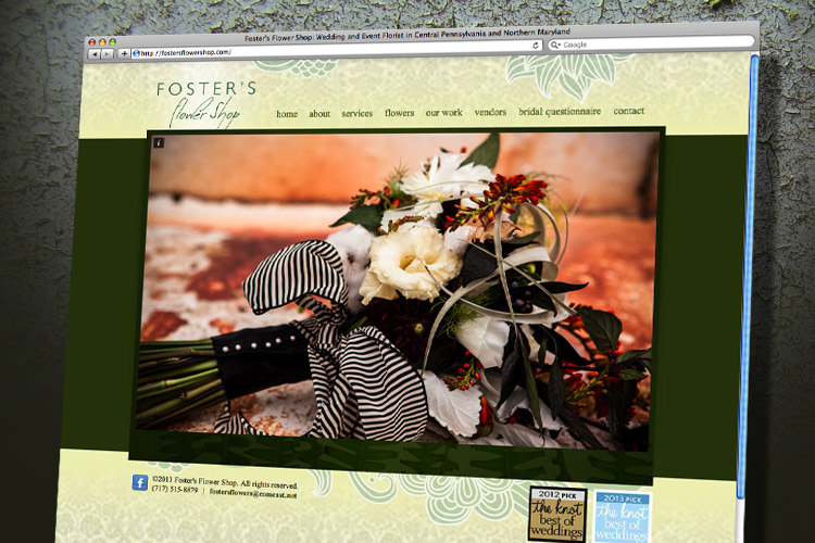 Foster's Flower Shop Website