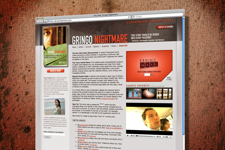Gringo Nightmare Website